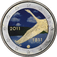 Finlande, 2 Euro, Bank Of Finland, 200th Anniversary, 2011, Vantaa, Colorisé - Finlande