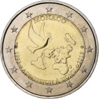 Monaco, 2 Euro, Admission à L'ONU, 2013, SPL, Bimétallique - Mónaco