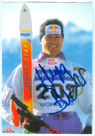 Autogramm AK Freestyle Buckelpiste Aerials Hugo Bonatti St. Johann In Tirol Österreich ÖSV Olympische Spiele 1992 - Autographes