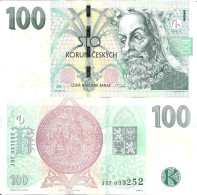 Czechia 100 Crowns 2018 Letter J P-18g UNC - Tsjechië