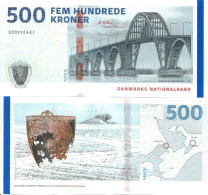 Denmark 500 Kroner 2009 / [2019] P-68A(1) UNC - Dänemark