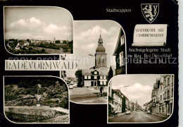 73863385 Radevormwald Stadtwappen Teilansichten Blick Zur Kirche Parkanlagen Rad - Radevormwald