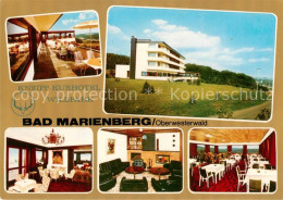 73829853 Bad Marienberg Kneipp Kurhotel Wildpark Restaurant Cafeterrasse Hallenb - Bad Marienberg
