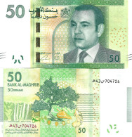 Morocco 50 Dirhams 2012 P-75 UNC - Morocco