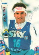 Autogramm AK Freestyle Aerials Kunstspringen Christian Fly Rijavec Österreich ÖSV Olympia Olympische Winterspiele Ski - Autographes