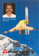 Autogramm AK Freestyle Aerials Buckelpiste Alexander Stögner Bad Ischl Österreich Austria ÖSV Olympia Olympionike - Handtekening