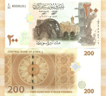 Syria 200 Pounds 2021 P-114b UNC - Syrie