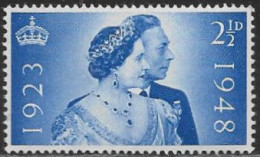 GB SG493 1948 Silver Wedding 2½d Unmounted Mint [23/21074/25M] - Nuovi