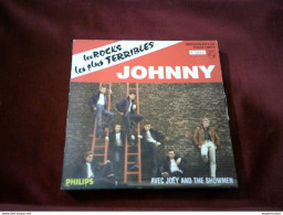 JOHNNY  HALLYDAY   COFFRET  CD NUMEROTE  LES ROCKS LES PLUS TERRIBLES - Sonstige - Franz. Chansons