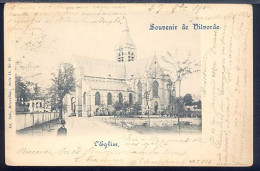 RC314 SOUVENIR DE VILVORDE , L'EGLISE ( RETRO INDIVISO 1900) - Vilvoorde