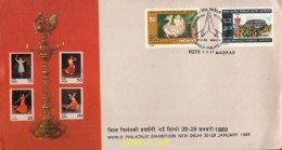 719221 MNH INDIA 1987 INDIA 89. EXPOSICION FILATELICA INTERNACIONAL - Ungebraucht