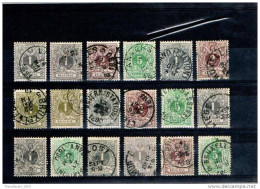 Belgio Belgium Belgie Belgique - Stamps Lot Used - Gestempelt - Francobolli Lotto Usati - Collections