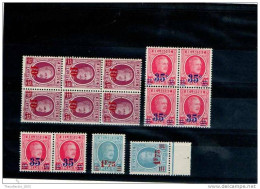 BELGIUM - BELGIO - Classic Stamps Lot New-mint - Neue - Francobolli Lotto Classici Nuovi (SOVRASTAMPATI - OVERPRINTED) - Collections