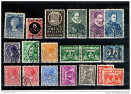 Olanda Holland Nederland - Stamps Lot Used - Gestempelt - Francobolli Lotto Usati - Colecciones Completas