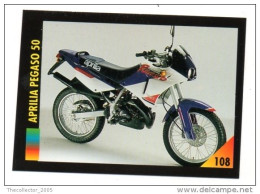 FIGURINA TRADING CARDS - LA MIA MOTO - MY MOTORBIKE - MASTERS EDIZIONI (1993) - APRILIA PEGASO 50 - Motoren