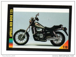 FIGURINA TRADING CARDS - LA MIA MOTO - MY MOTORBIKE - MASTERS EDIZIONI (1993) - APRILIA RED ROSE 125 - Moteurs