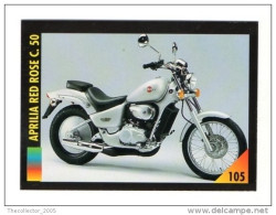 FIGURINA TRADING CARDS - LA MIA MOTO - MY MOTORBIKE - MASTERS EDIZIONI (1993) - APRILIA RED ROSE C. 50 - Motori