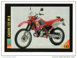 FIGURINA TRADING CARDS - LA MIA MOTO - MY MOTORBIKE - MASTERS EDIZIONI (1993) - CAGIVA 125 W 8 - Auto & Verkehr