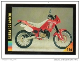 FIGURINA TRADING CARDS - LA MIA MOTO - MY MOTORBIKE - MASTERS EDIZIONI (1993) - GILERA 125 APACHE - Motores