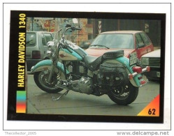 FIGURINA TRADING CARDS - LA MIA MOTO - MY MOTORBIKE - MASTERS EDIZIONI (1993) - HARLEY DAVIDSON 1340 - Moteurs