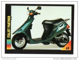 FIGURINA TRADING CARDS - LA MIA MOTO - MY MOTORBIKE - MASTERS EDIZIONI (1993) - ITALJET PARTNER - Motori