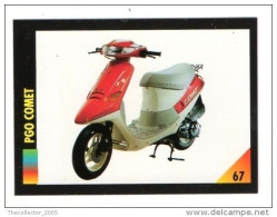 FIGURINA TRADING CARDS - LA MIA MOTO - MY MOTORBIKE - MASTERS EDIZIONI (1993) - PGO COMET - Moteurs