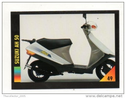 FIGURINA TRADING CARDS - LA MIA MOTO - MY MOTORBIKE - MASTERS EDIZIONI (1993) - SUZUKI AH 50 - Motori