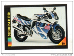 FIGURINA TRADING CARDS - LA MIA MOTO - MY MOTORBIKE - MASTERS EDIZIONI (1993) - SUZUKI GSX R 1100 - Engine