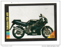 FIGURINA TRADING CARDS - LA MIA MOTO - MY MOTORBIKE - MASTERS EDIZIONI (1993) - YAMAHA XJ FZR 600 - Motori