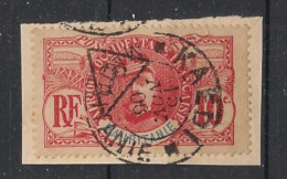 MAURITANIE - 1906 - Taxe TT N°YT. 2 - Faidherbe 10c Rose - Oblitéré Sur Fragment / Used - Oblitérés