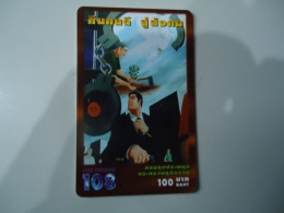 THAILAND USED CARDS PIN 108   DISNEY COMICS  CINEMA - Cine