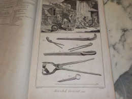 10 PLANCHES MARECHAL GROSSIER 1769 - Altri Disegni