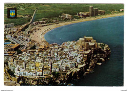 PENISCOLA N°116 Très Belle Vue Aérienne VOIR DOS Et Timbre - Castellón