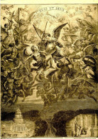 GRAVURE RELIGIEUSE XIXème Siècle 1891 LES PECHES CAPITAUX L'ORGEUIL - Religious Art