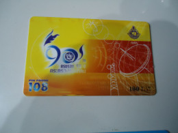 THAILAND USED  CARDS PIN 108    ANNIVERSARY - Thaïland