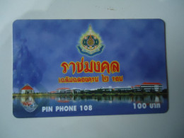 THAILAND USED CARDS PIN 108 WORLD HERITAGES - Landschappen