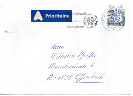 73247 - Schweiz - 2003 - Fr.1,00 Wassermann EF A Bf GRINDELWALD -> Deutschland - Storia Postale