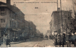 42 LE CHAMBON FEUGEROLLES RUE GAMBETTA ET LA PLACE - Le Chambon Feugerolles