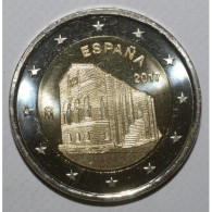 ESPAGNE - 2 EURO 2017 - EGLISE SANTA MARIA - SUP / FDC - Spagna