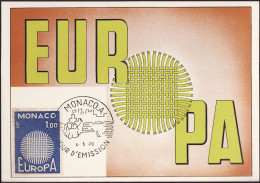 Europa CEPT 1970 Monaco CM Y&T N°821 - Michel N°979 - 1f EUROPA - 1970