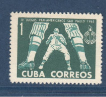 Cuba, **, Yv 663, Mi 841, Sport, Base-ball, - Baseball