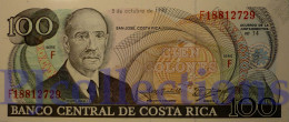 COSTA RICA 100 COLONES 1990 PICK 254 UNC - Costa Rica