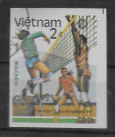 VIETNAM  N° 567D  Obllitere NON DENTELE  Volley Ball - Pallavolo