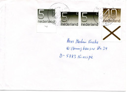 73263 - Niederlande - 1979 - 40c Ziffer Zdr MiF A Bf SIMPELVELD -> Westdeutschland - Lettres & Documents