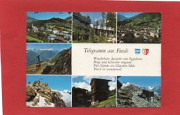 SUISSE----Telegramm Aus FIESCH   Eggishorn---WALLIS--multi-vues--voir 2 Scans - Fiesch