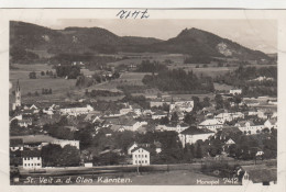 E246) ST. VEIT A. D. GLAN - Tolle FOTO AK - Häuser Details U. Alter Waggon Zug - St. Veit An Der Glan