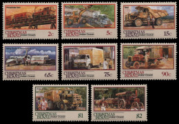 Weihnachtsinsel 1990 - Mi-Nr. 312-319 ** - MNH - Transport - Christmas Island