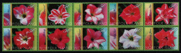 Norfolk-Insel 2004 - Mi-Nr. 874-883 ** - MNH - Blumen / Flowers - Norfolk Island