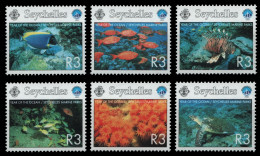 Seychellen 1998 - Mi-Nr. 829-834 ** - MNH - Meeresleben / Marine Life - Seychelles (1976-...)