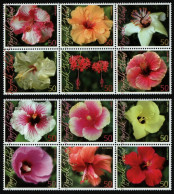 Norfolk-Insel 2005 - Mi-Nr. 922-933 ** - MNH - Blumen / Flowers - Norfolk Island